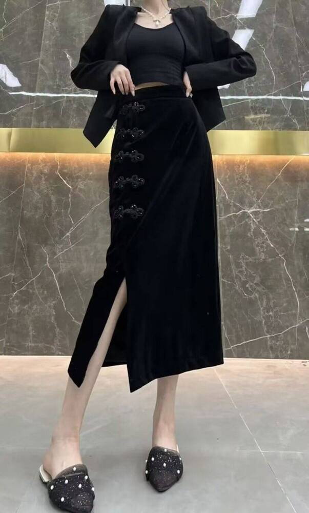 gotohollywood チャイナスカート ロングスカート gotohollywood チャイナスカート ロングスカート