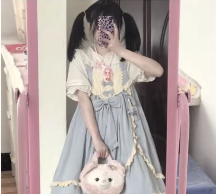 量産型/参戦服/推し活 ふわふわキュートな！あどけなさを感じる