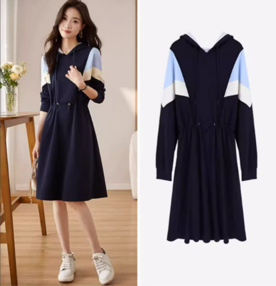 イエベ服 カジュアルスポーティワンピース（イエベ秋向け