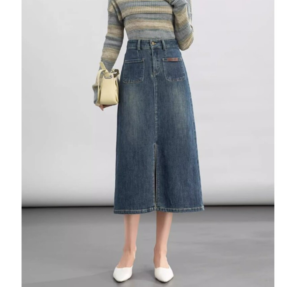 ブルブブデニムスカートXS BLUE LABEL DENIM】フレアスカート | BLUE LABEL