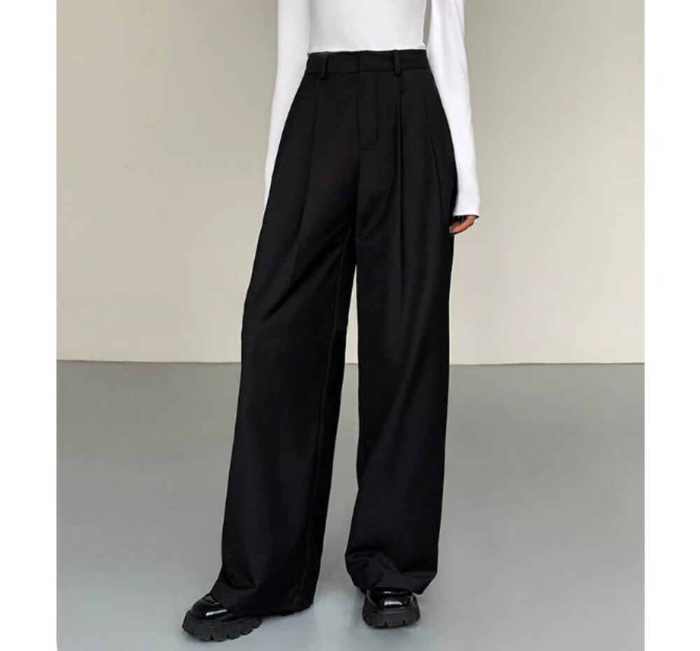 ブルベ夏/ブルベ冬服 ベルテッドワイドパンツ ワイドパンツ|ブルベ