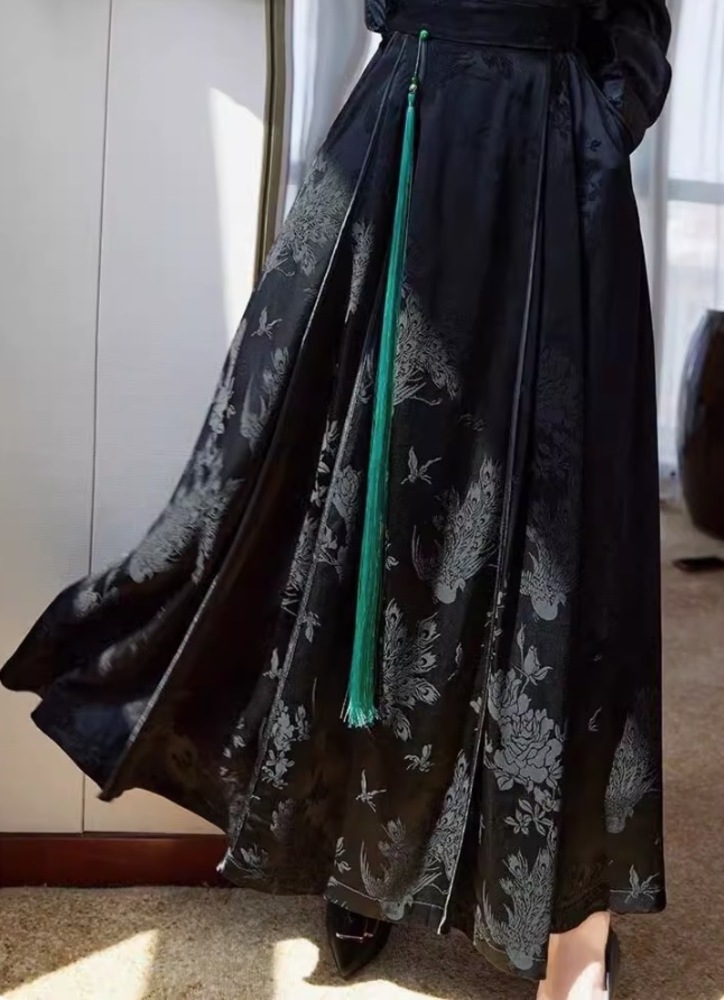 【希少】80's MIYAKE I.S. チャイナスカート チャイナ服 豪華絢爛チャイナスカート スカート|チャイナ服専門