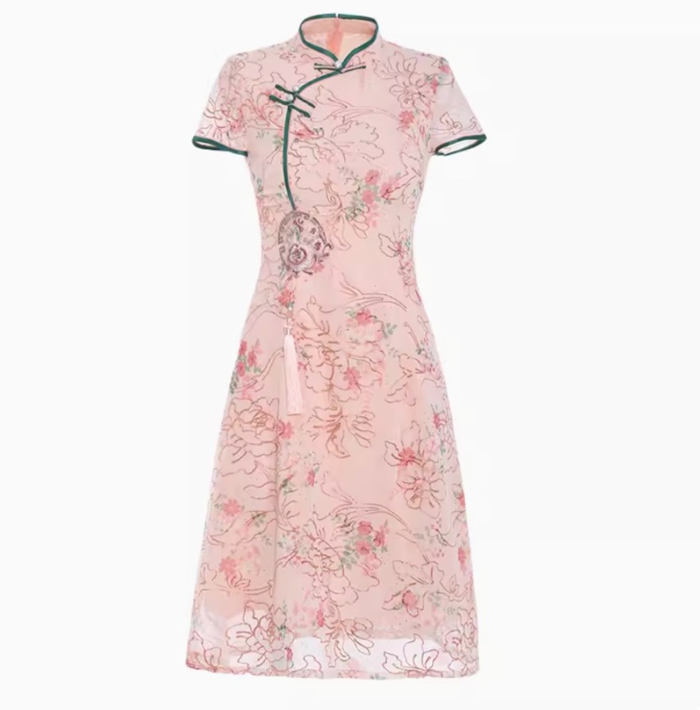 チャイナドレス Xizizhuang 中国風改良チャイナドレス - ショップ thevillage-cn