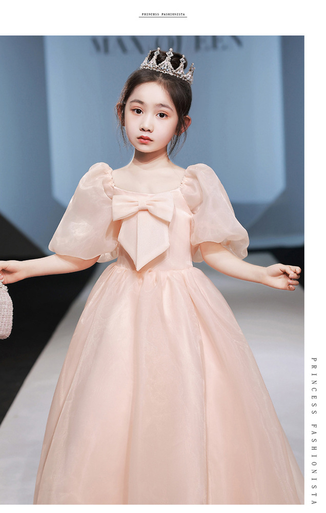 ピアノ発表会 結婚式用 子どもドレス ディズニー シフォンチュール