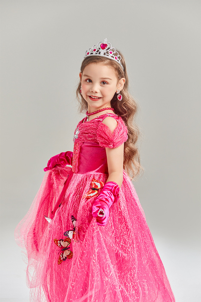 ピアノ発表会 結婚式用 子どもドレス ディズニー バタフライポイント