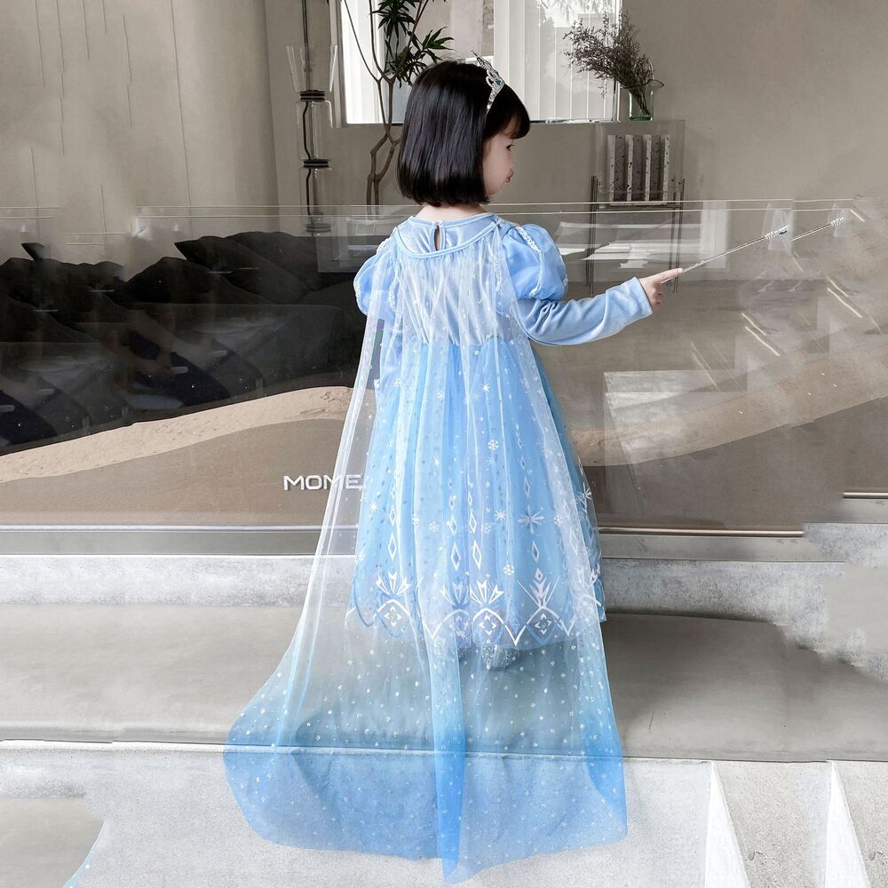 ピアノ発表会 結婚式用 子どもドレス ディズニー 雪のお姫様