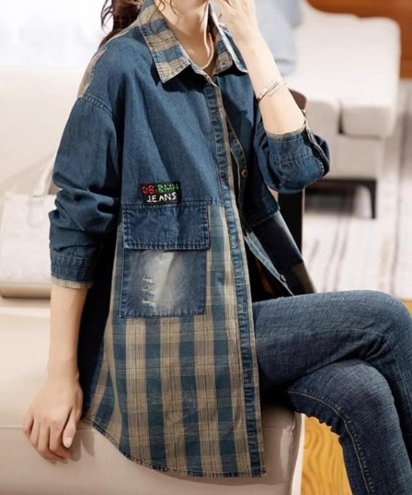 【新品】ベビチッチ 青いチェック柄 シャツ 新品】ベビチッチ 青いチェック柄 シャツ - メルカリ