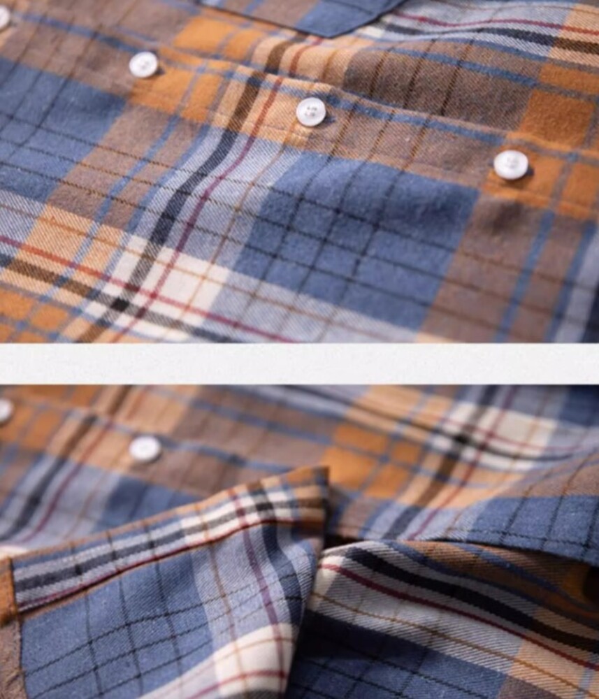 オーバーサイズ チェック柄シャツ シャツ|ブルベファッション専門通販