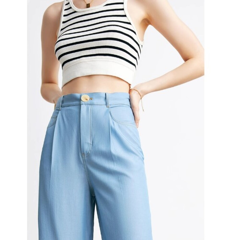 MADISON BLUE ハイウエストワイドパンツ LOW WAIST ST WIDE-LEG PT W TROPICAL | PANTS | MADISONBLUE