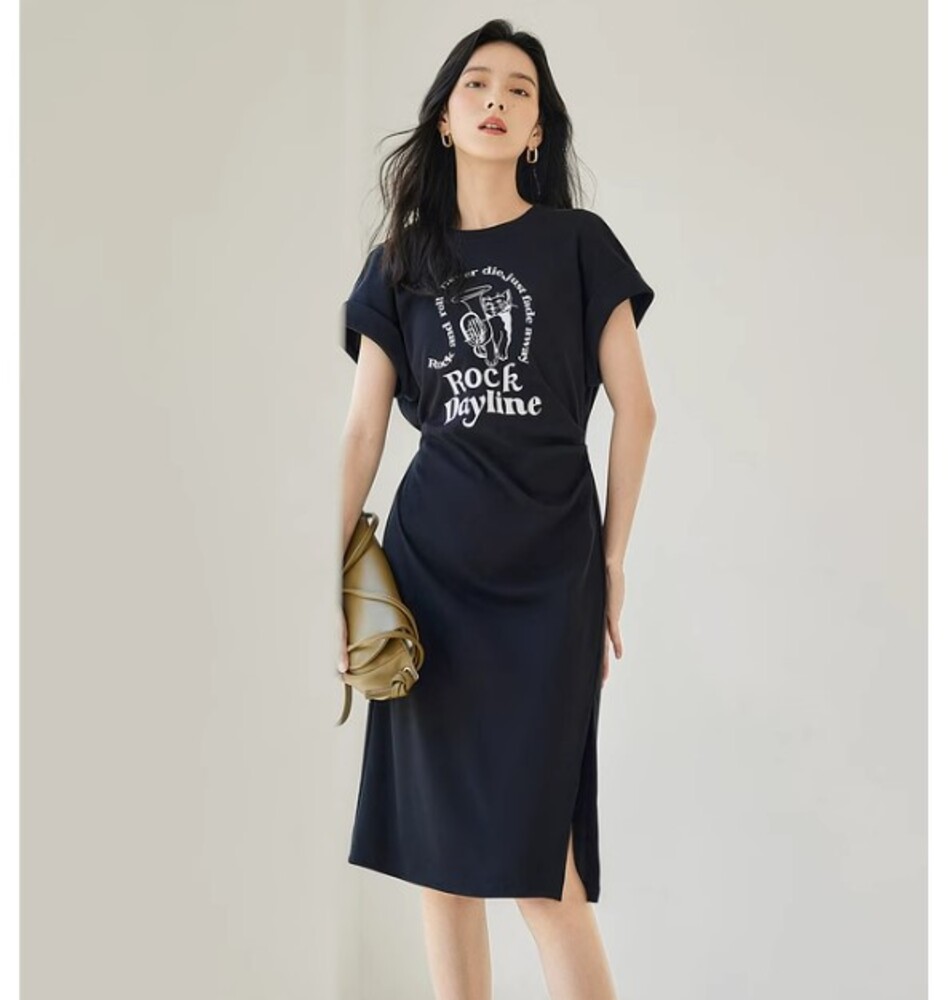 さらに値下げ BLUE label ワンピース半袖 Mサイズ 値下げ BLUE label