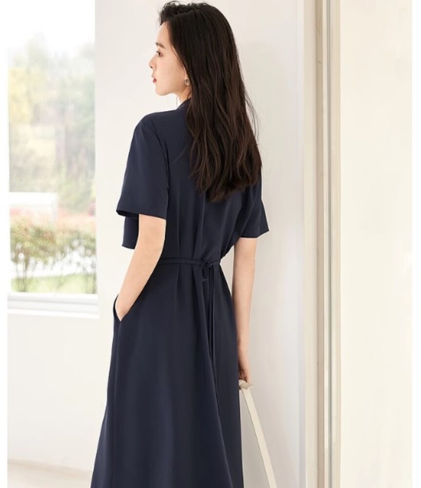ブルベ服 セットアップ風ワンピース（ブルベ夏向け・ブルベ冬