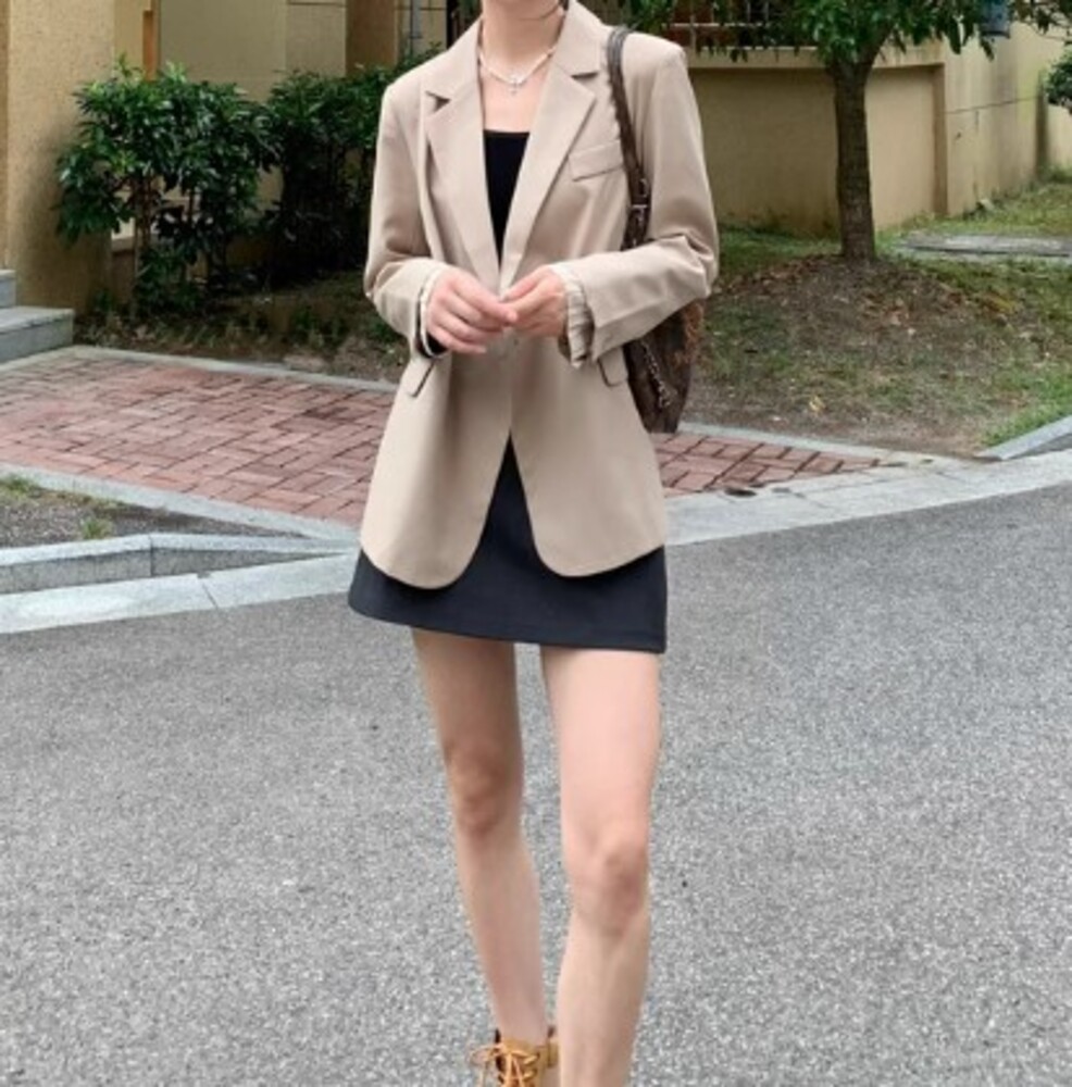 イエベ服 オーバーサイズテーラードジャケット（イエベ春向け